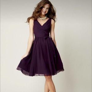Kennedy Blue Chiffon Bridesmaid Dress